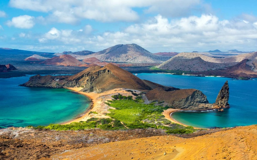 View from Bartolome Island